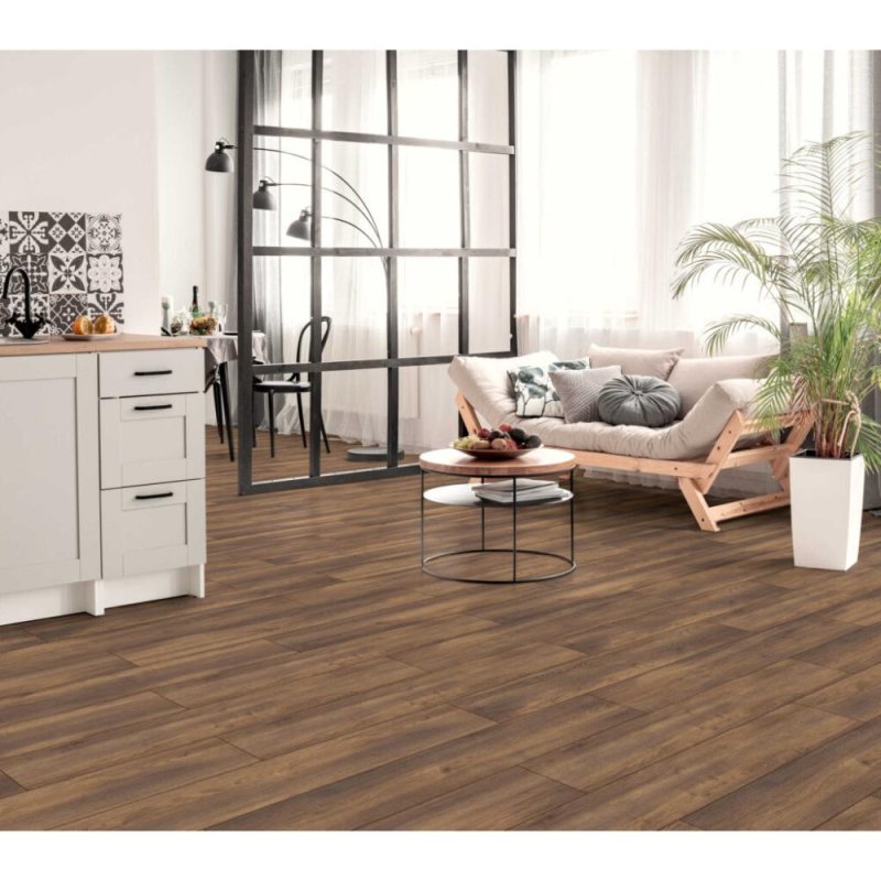 Maxxi Floors Room Suite 54.33 x 9.52 Waterproof Surface Laminate Floor - Oak Brown RV82ZA
