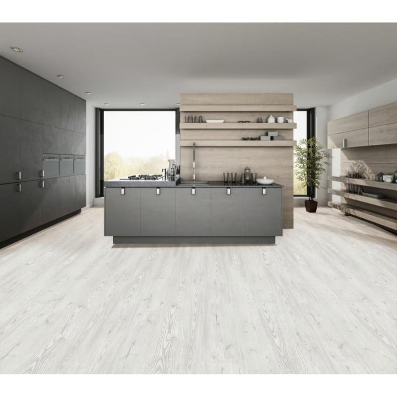 (image for) Maxxi Floors Summit Rigid Core SPC 9” x 60” Luxury Vinyl Plank - Frost SQ1128473