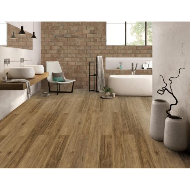 (image for) Maxxi Floors Summit Rigid Core SPC 9” x 60” Luxury Vinyl Plank - Honey SQ0244986