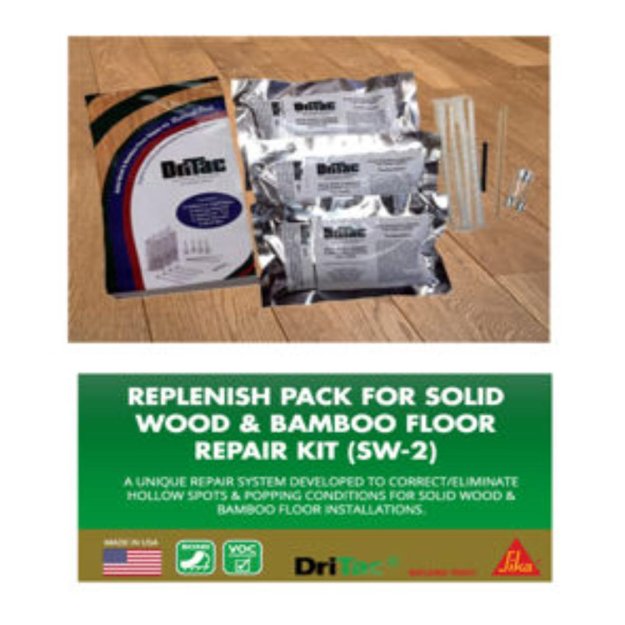 (image for) DRITAC SW-2 REPLENISH PACK FOR WOOD & BAMBOO FLOOR REPAIR KIT