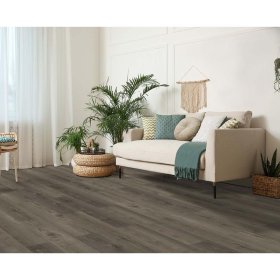Sar Floors Titan 7″ x 48″ Waterproof TriCore Luxury Vinyl Plank - Taupe Wood #307