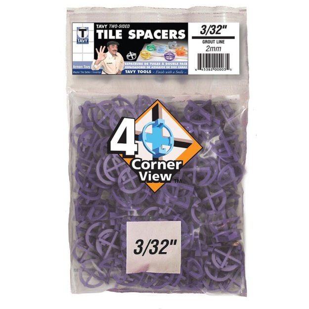 (image for) TAVY TTS-332 3/32" Purple Tile Spacers - 100 Bag