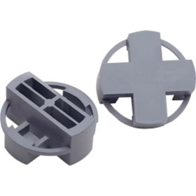 TAVY TTS-38 3/8" Gray Tile Spacers - 100 Bag