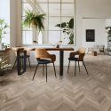 (image for) Tarkett Progen 7" x 48" Luxury Vinyl Plank - Chevron Tawny 270265025