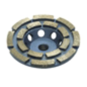 TAYLOR TOOLS 485-1617 4" Blue Diamond Cup Diamond Plate - 30 grit