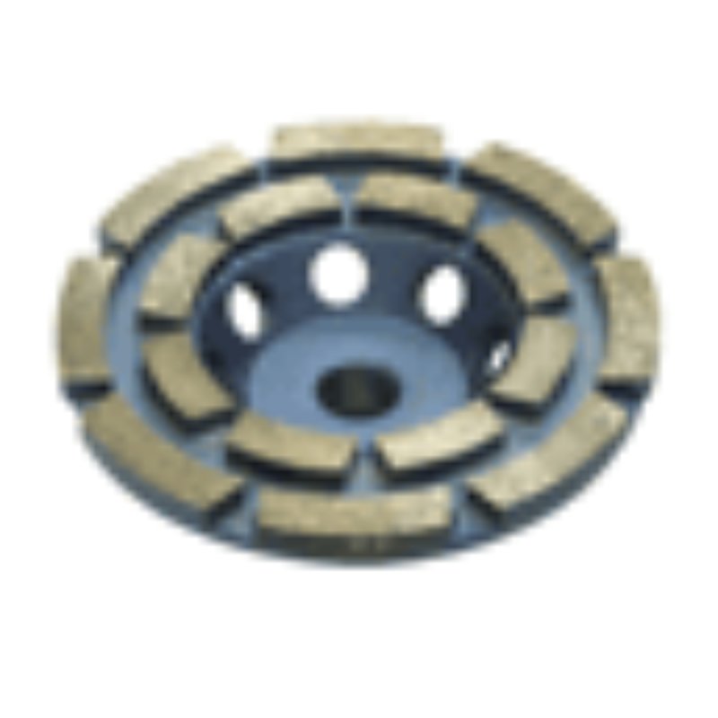 TAYLOR TOOLS 485-1617 4\" Blue Diamond Cup Diamond Plate - 30 grit