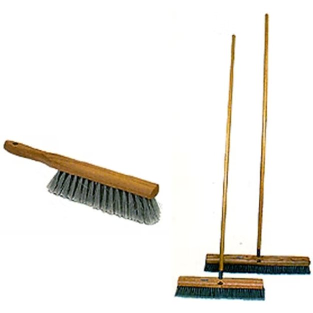 (image for) TAYLOR TOOLS 315 18" Broom w/ Handle
