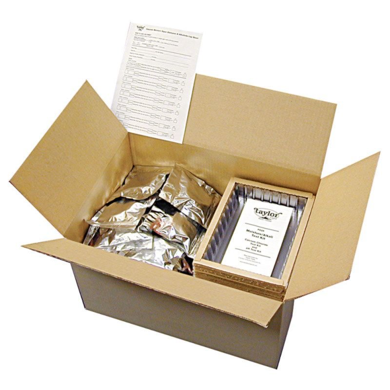 TAYLOR TOOLS 625.B CaCl Moisture Test Kit Bulk