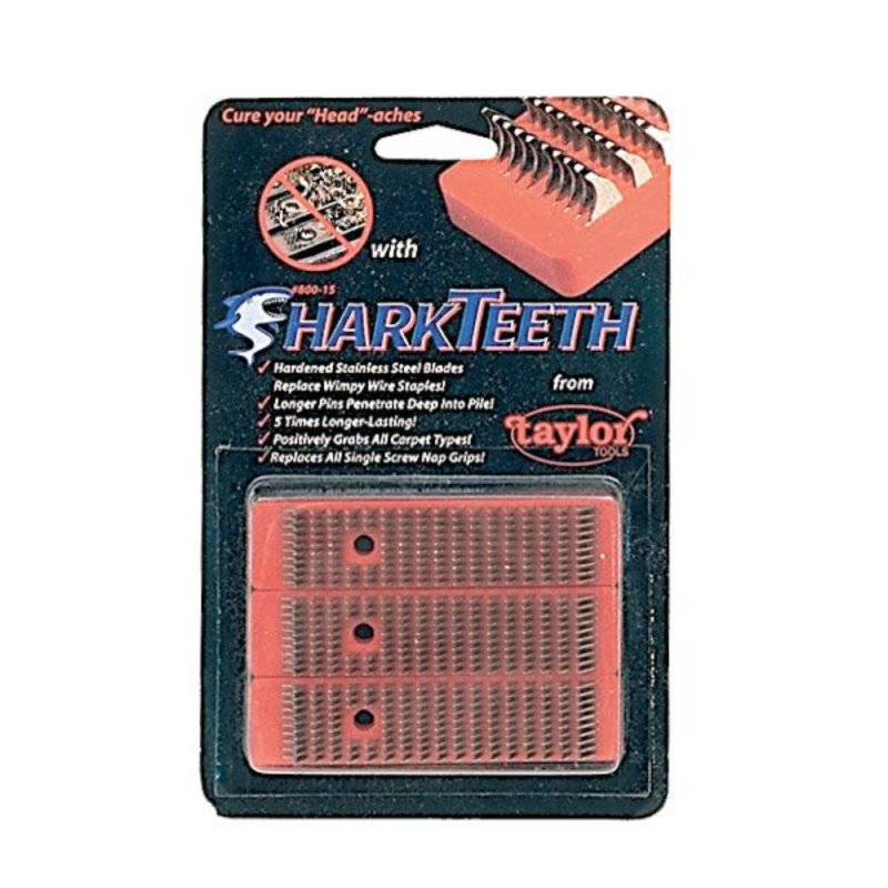 TAYLOR TOOLS 800.15 Shark Teeth Knee Kicker Grips
