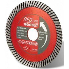 (image for) MONTOLIT TBH150 6" Red Line Blade For Moto Flash Line