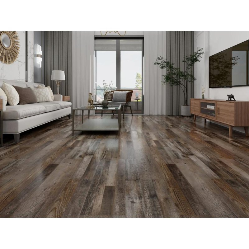 (image for) Resolve 5.0 Rigid Core SPC 7.2” x 48” Luxury Vinyl Plank - Bear TC104