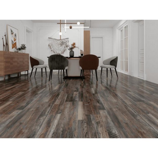 (image for) Resolve 6.0 Rigid Core SPC 9″ x 60″ Luxury Vinyl Plank - Mesquite TC441