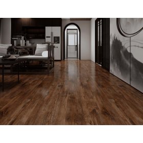Resolve 5.0 Rigid Core SPC 7.2” x 48” Luxury Vinyl Plank - Whiskey Barrel TC464