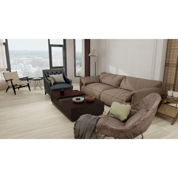 (image for) Resolve 5.0 Rigid Core SPC 7.2” x 48” Luxury Vinyl Plank - Coastal Oak TC958