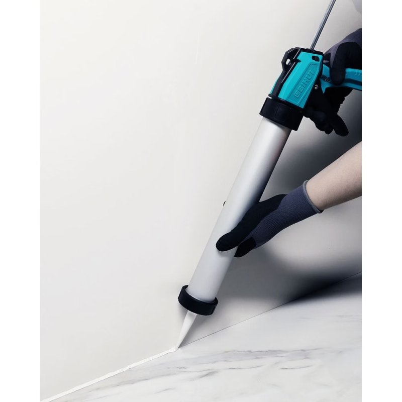 BIHUI TCG600 Dripless Sausage Caulking Gun - (12:1, 20 oz.)