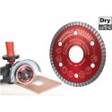 (image for) MONTOLIT TCS85 3-3/8" Red Line SQUADRO Turbo Rim Blade