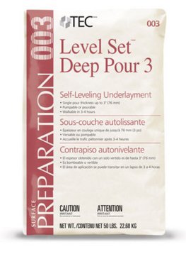 TEC 003 Level Set Deep Pour 3 - 50 Lb. Bag