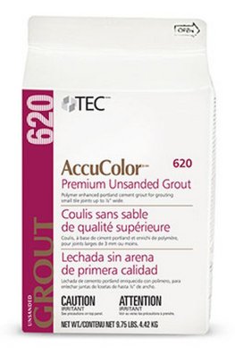 TEC 620 AccuColor Premium Unsanded Grout - 9.75 Lb. Bag