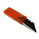 (image for) TEGO T04-3081 .025″ Heavy-Duty Blue 3-Notch Utility Blades - 100 Pack