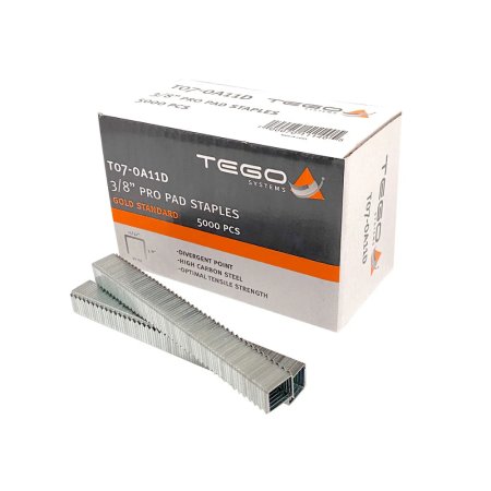 (image for) TEGO T07-0A11D 3/8″ Pro Pad Staples - 5000 Box