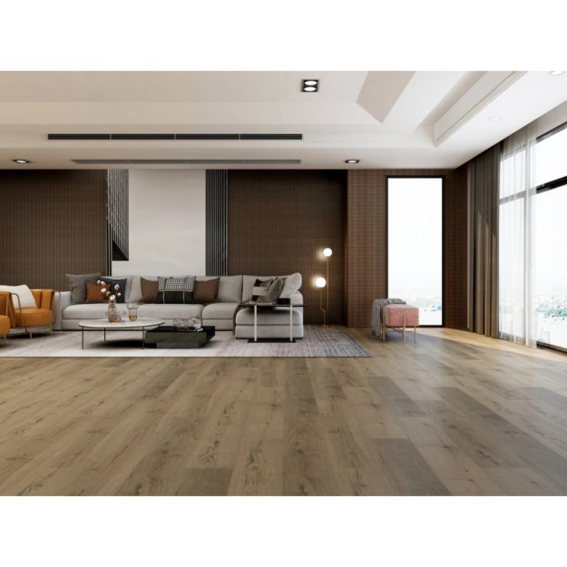 (image for) SOLSTONE Coastal 7" x 48" SPC Luxury Vinyl Plank 20mil - Tigertail