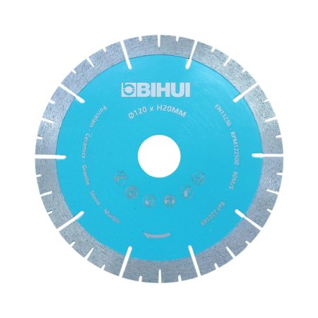 (image for) BIHUI DCBS120 Segmented Diamond Cutting Blade - 4.75"