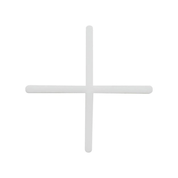 (image for) BIHUI TSC1250 1/16" (1.5mm) Cross Type Solid Tile Spacers - 250 Pack