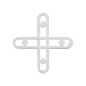 (image for) BIHUI TSC5250 3/16" (5mm) Cross Type Hollow Tile Spacers - 250 Pack