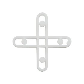 BIHUI TSC5250 3/16" (5mm) Cross Type Hollow Tile Spacers - 250 Pack