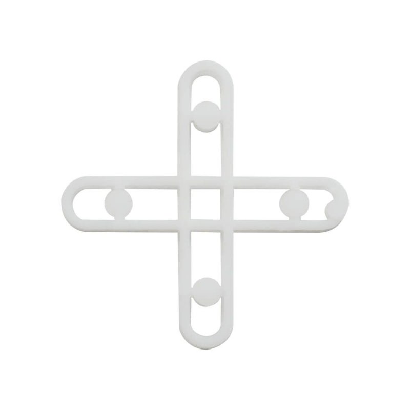 BIHUI TSC5250 3/16\" (5mm) Cross Type Hollow Tile Spacers - 250 Pack