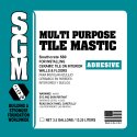 (image for) SGM MTMPQ Southcrete 580 Multi-Purpose Tile Mastic - 1 Qt.