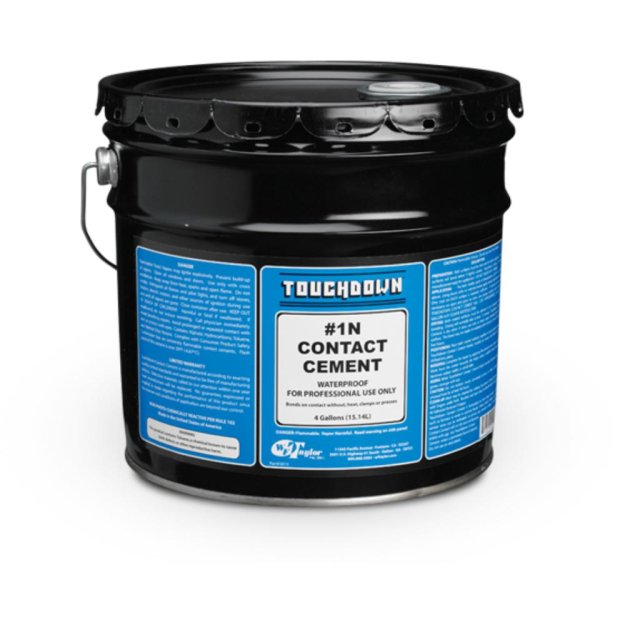 (image for) W.F. Taylor 1N Premium Brush Grade Contact Cement (Extremely Flammable) - 1QT
