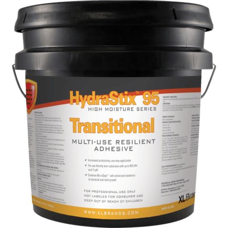 (image for) XL Brands HydraStix 95 Transitional Multi-Use Resilient Adhesive - 4 Gal