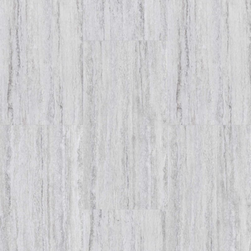 Next Floor Monumental 12\" x 24\" Rigid Click LVT - Travertino Argento - 526 002