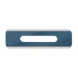 (image for) Traxx TXB-0017 .017" HD Blue Round Corner Slotted Carpet Blades (100 Pack)