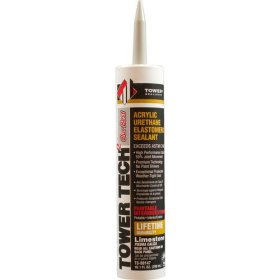 Tower Sealants TS-00147 Tower Tech 10.1 oz. Modified Acrylic Urethane Sealant - Limestone