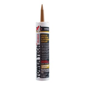 Tower Sealants TS-00225 Tower Tech 10.1 oz. Modified Acrylic Urethane Sealant - Redwood Tan