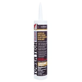 Tower Sealants TS-00231 Tower Tech 10.1 oz. Modified Acrylic Urethane Sealant - Redwood