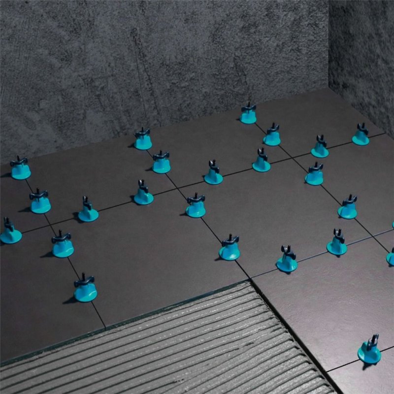 (image for) BIHUI TSL250 Patented All-in-One Reusable Tile Leveling System - 250 Pieces