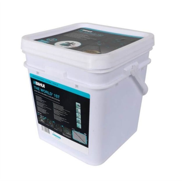 (image for) BIHUI TSL250 Patented All-in-One Reusable Tile Leveling System - 250 Pieces