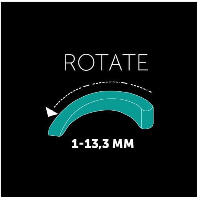 (image for) BIHUI TSR50 Plastic Roto Wedges - 50 Pieces