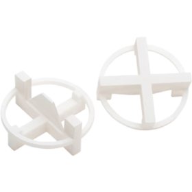 TAVY TTS-18 1/8" White Spacers - 100 Bag