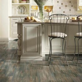 Townhouse 9" x 36" Glazed Porcelain Wood Look Floor Tile - Weathered Barn TY07