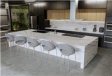 (image for) Phoenix Quartz 126" x 63" x 3cm - Viana Statuario