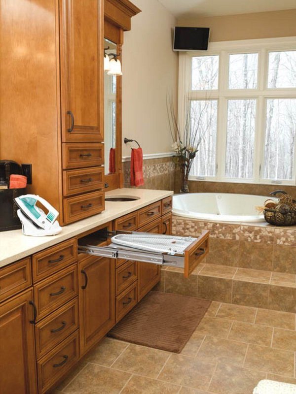 Rev-A-Shelf VIB-20CR Fold Out Ironing Board - Chrome