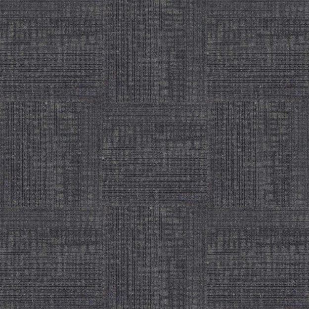 (image for) Next Floor Invincible II 19.7" x 19.7" Solution-Dyed Nylon Fiber System Carpet Tiles - Volcanic NF851022
