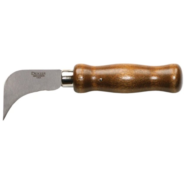 (image for) DEXTER X742-1/2 Deep Hook Linoleum Knife - 2-1/2”