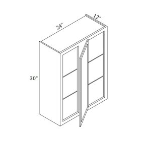 (image for) Castleton 24" x 30" Blind Corner Wall Cabinet - CAS-WBC2430