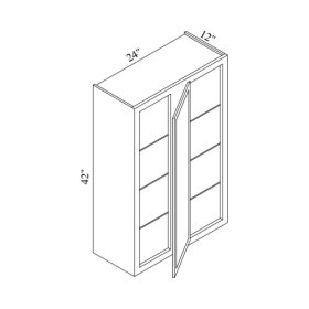 (image for) Castleton 24" x 42" Blind Corner Wall Cabinet - CAS-WBC2442