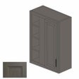 (image for) West Point Grey 27" x 30" Blind Corner Wall Cabinet - WPG-WBC2730